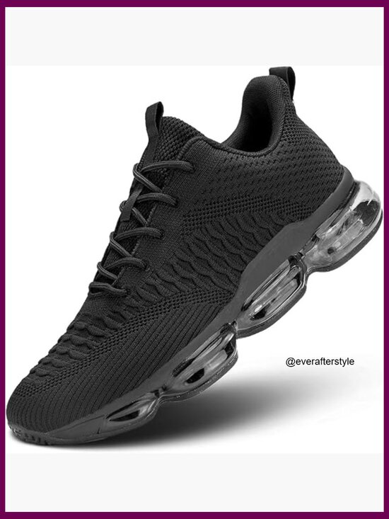 Men\'s Air Cushion Running Shoes Breathable Mesh Non Slip Athletic Sneakers main image 5